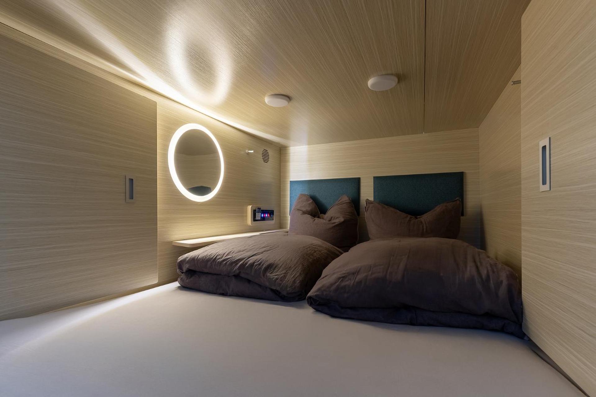 Mue Cubes - Capsule Hotel Basel Eksteriør bilde
