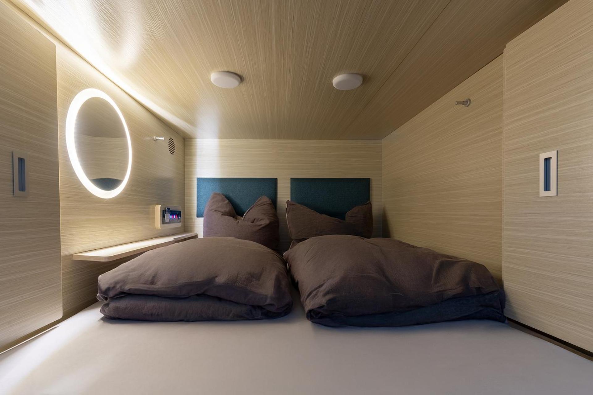 Mue Cubes - Capsule Hotel Basel Eksteriør bilde
