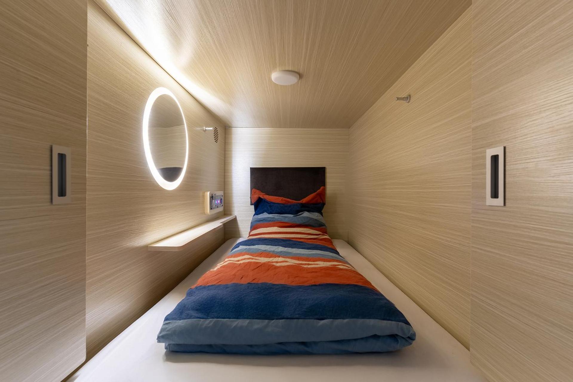 Mue Cubes - Capsule Hotel Basel Eksteriør bilde